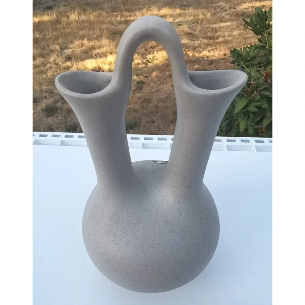Pigeon Forge Dogwood Pottery Vase 8